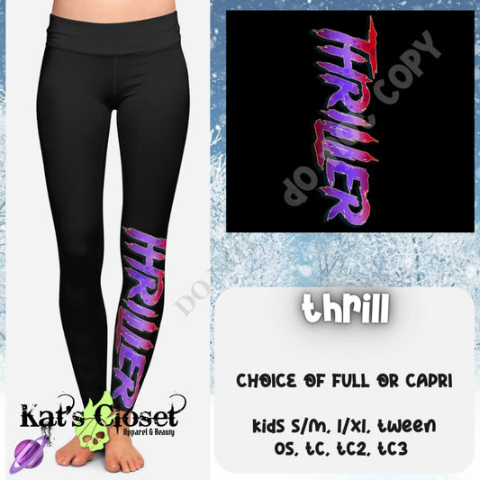 THRILL LEGGING/CAPRI - PREORDER CLOSING 10/24 LEGGINGS & CAPRIS