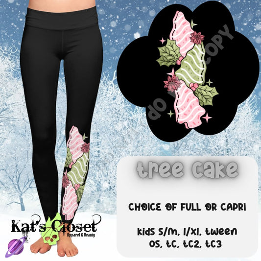 TREE CAKE LEGGING/CAPRI PREORDER CLOSING 10/8 LEGGINGS & CAPRIS