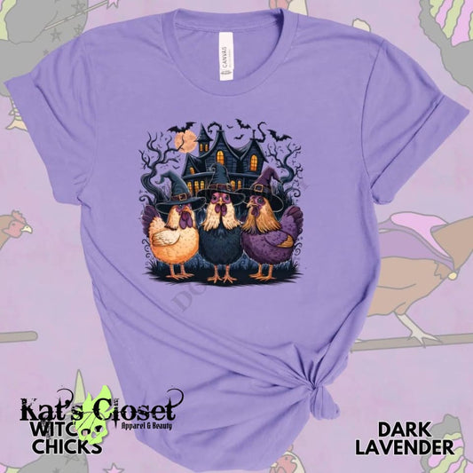 Witchy Chicks Graphic Tee Long Sleeve or Sweatshirt T-Shirt