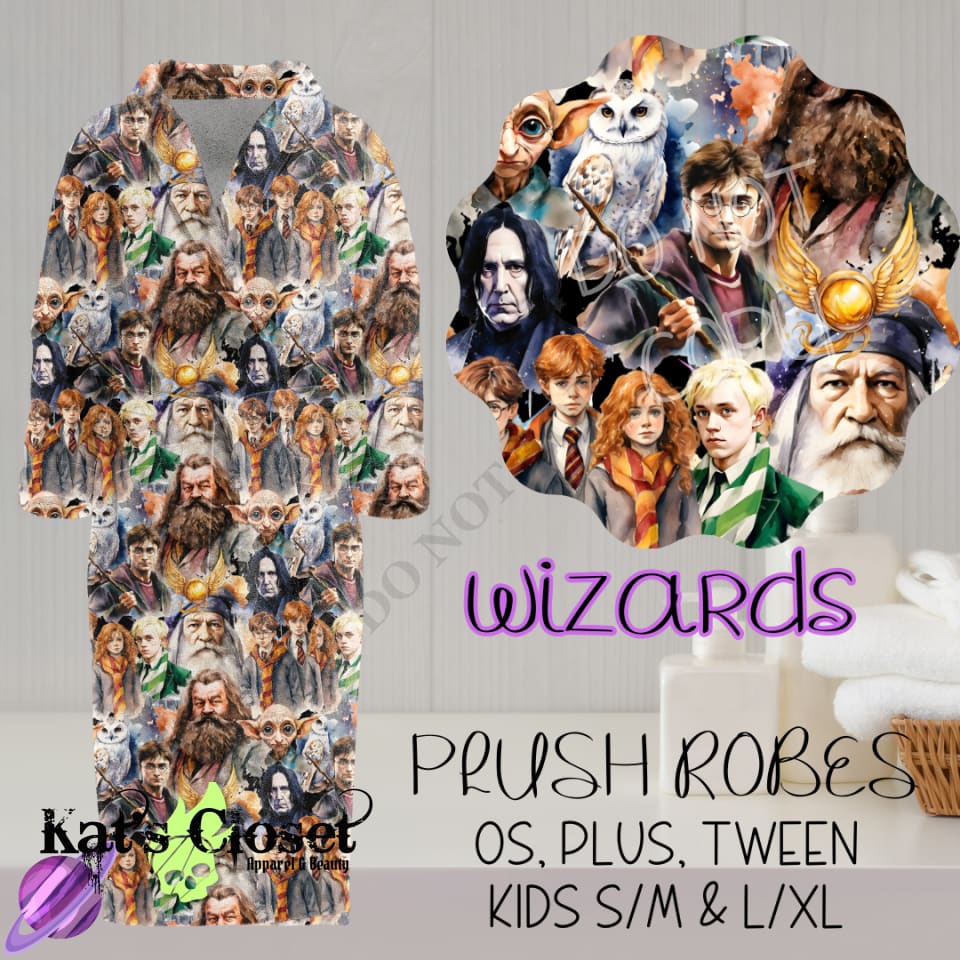 WIZARDS - HOUSE ROBES ROUND 3 - PREORDER CLOSING 11/8