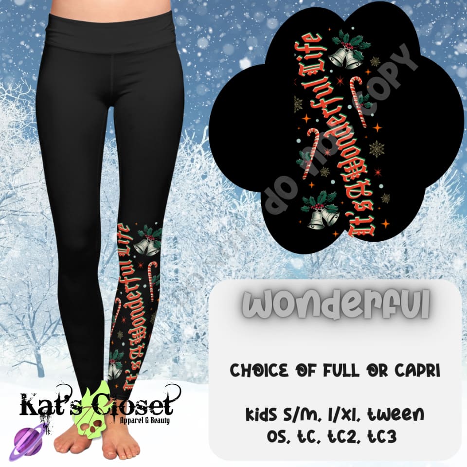 WONDERFUL LEGGING/CAPRI PREORDER CLOSING 10/8 LEGGINGS & CAPRIS