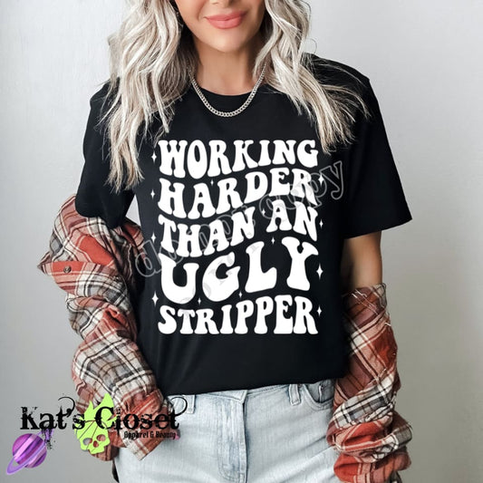 WORKING HARDER UNISEX TEE T-Shirt