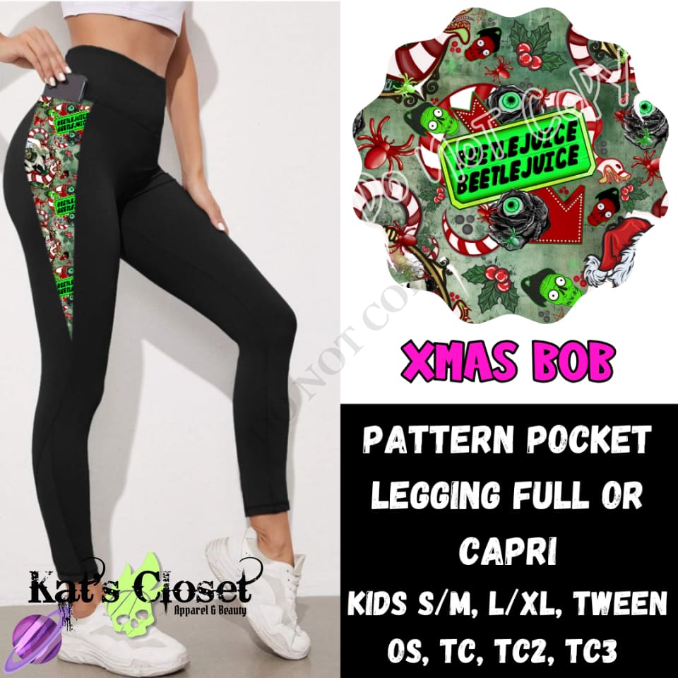 XMAS BOB LEGGING/CAPRI PREORDER CLOSING 10/8 LEGGINGS & CAPRIS