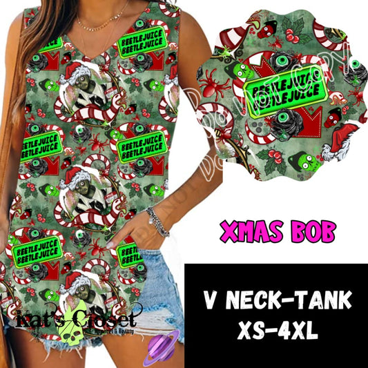 XMAS BOB V-NECK TANK PREORDER CLOSING 10/8 Tank Top