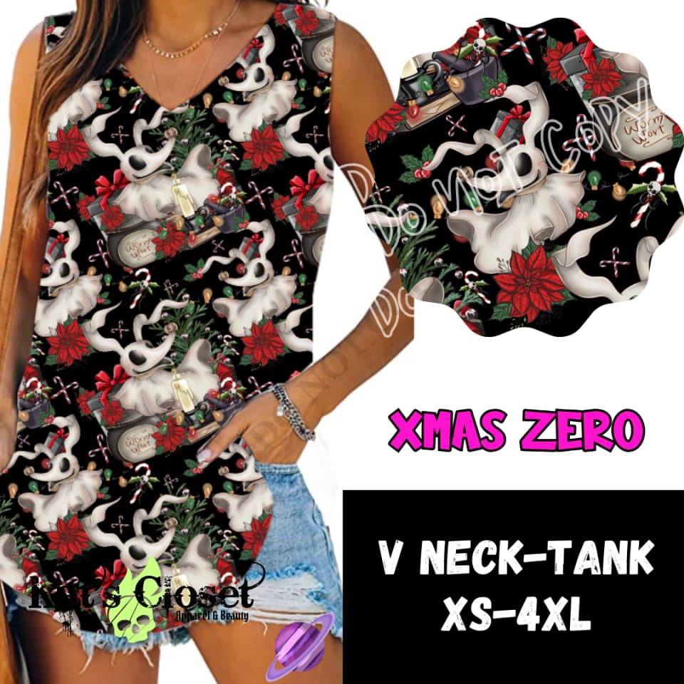 XMAS ZERO V-NECK TANK PREORDER CLOSING 10/8 Tank Top