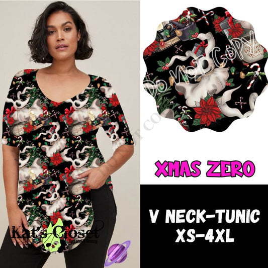 XMAS ZERO V-NECK TUNIC PREORDER CLOSING 10/8 VNECK TUNICS