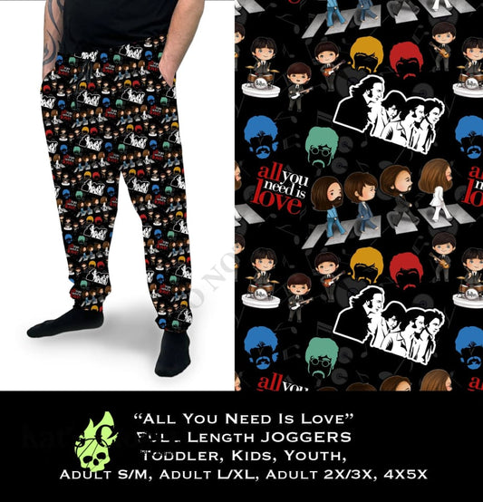 All You Need Is Love - Full Joggers JOGGERS