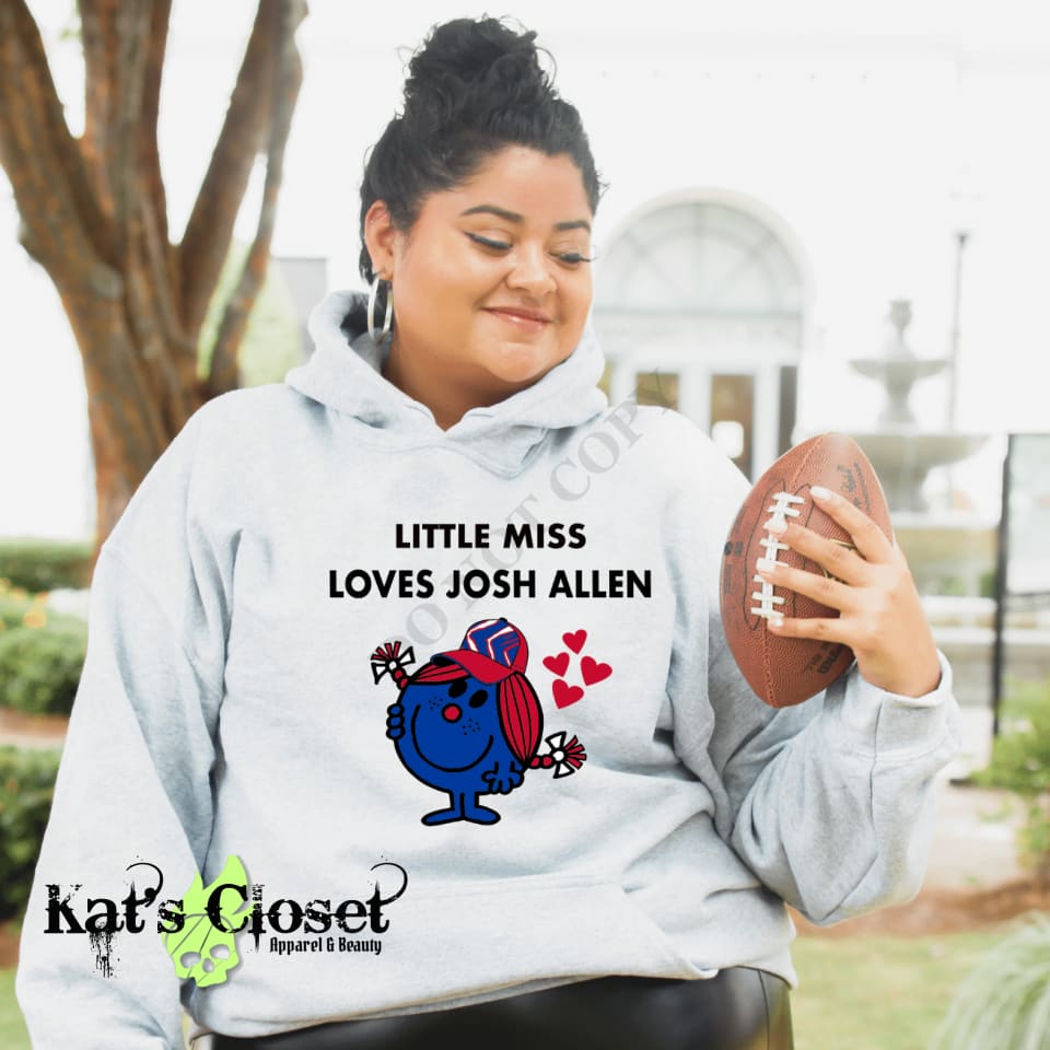 Little Miss Loves Josh Allen Heavy Blend™ Hoodie